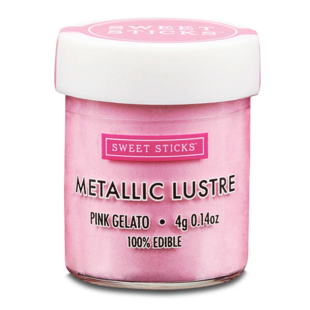 Edible Metallic Lustre Dust PINK GELATO – Cake Decorating Central