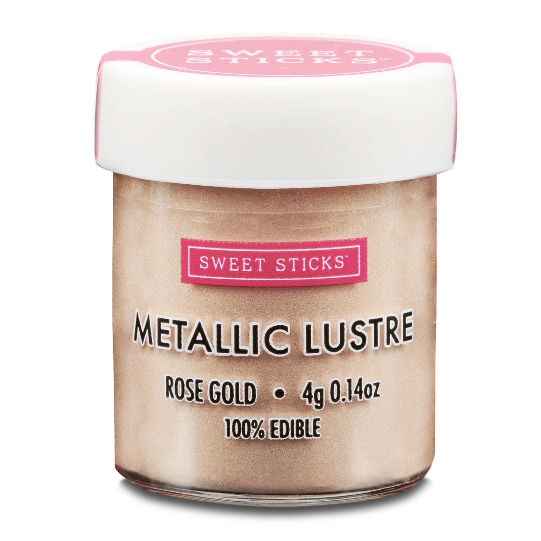 Edible Metallic Lustre Dust ROSE GOLD