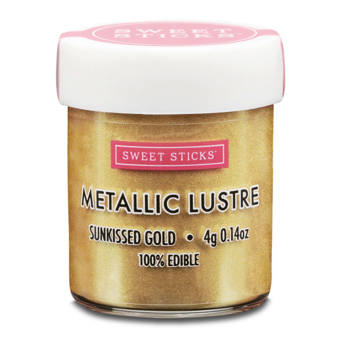 Edible Metallic Lustre Dust SUNKISSED GOLD