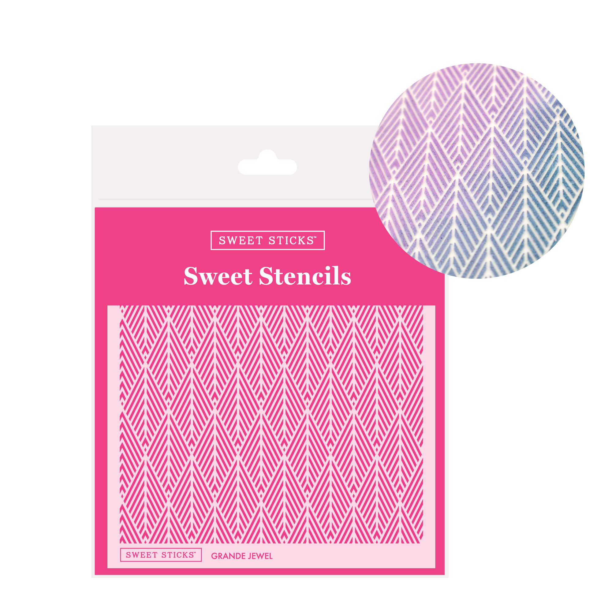 Grande Jewel Sweet Stencil