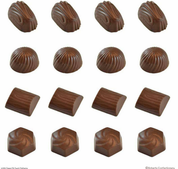 Swirl Fillings Chocolate Mould