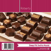 Swirl Fillings Chocolate Mould