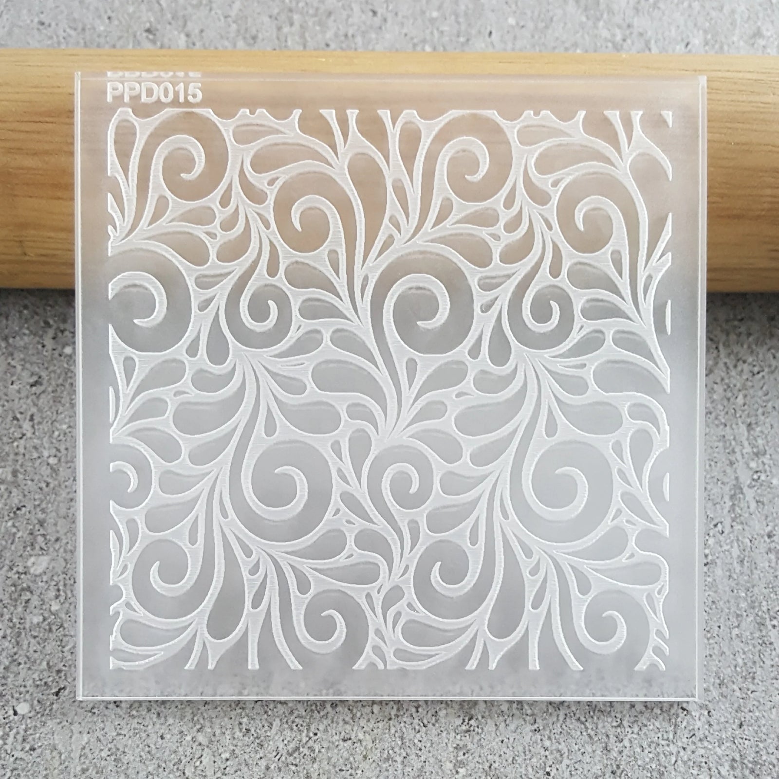Swirls Pattern Plate