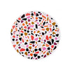 ROUND 10 INCH TERRAZZO CAKE BOARD