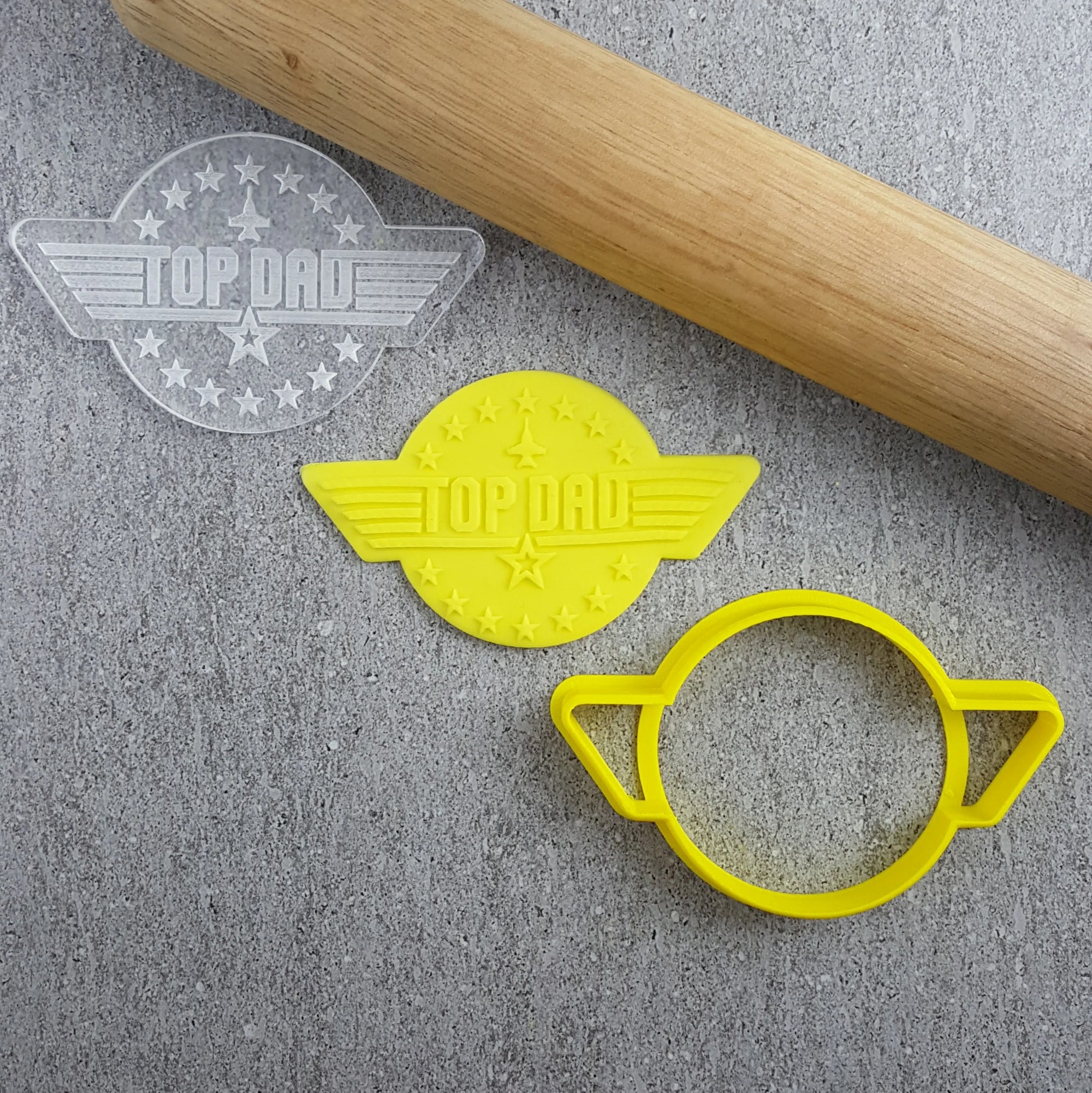 TOP DAD CUTTER + DEBOSSER SET