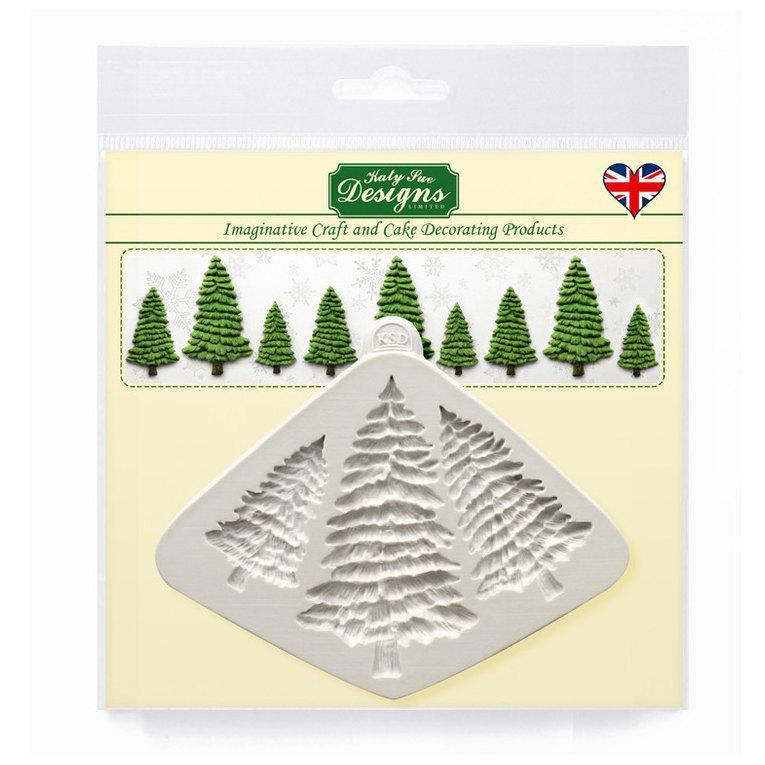 Katy Sue Mould CHRISTMAS TREES - Cake Decorating Central