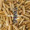 SPRINKS Metallic Rods VINTAGE GOLD 500G - Cake Decorating Central