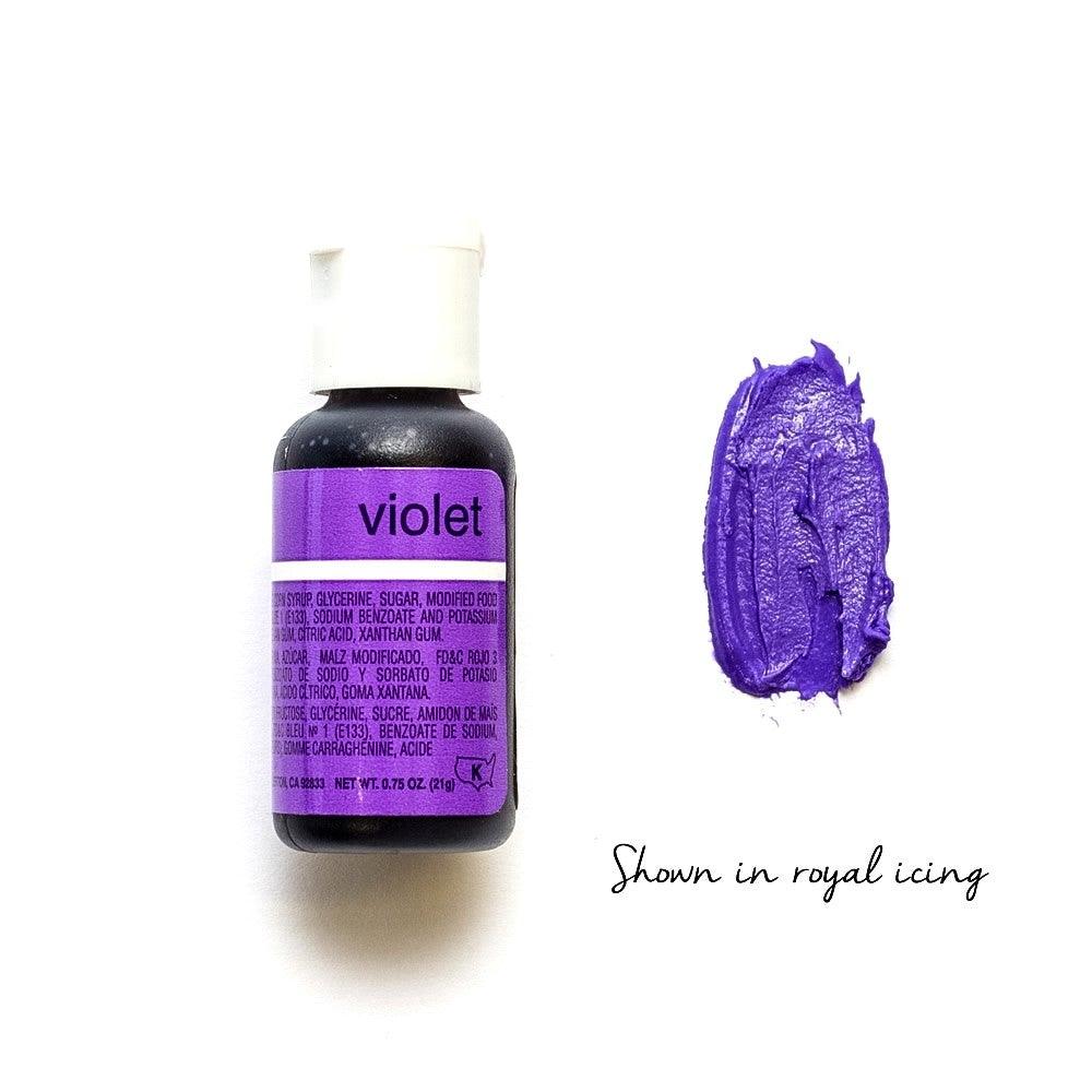 Chefmaster VIOLET liqua-gel 20g - Cake Decorating Central