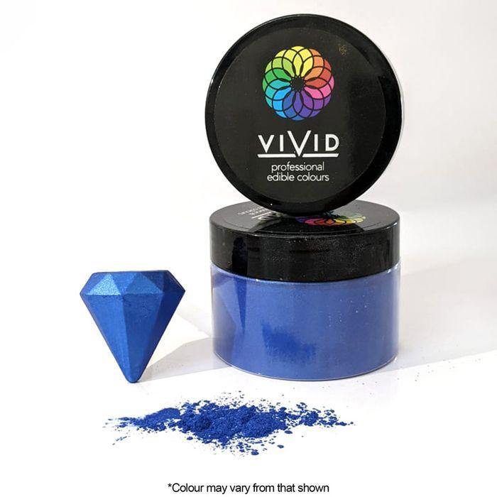 VIVID SUPER ROYAL EDIBLE METALLIC DUST 50G - Cake Decorating Central