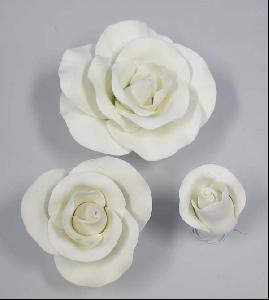 Rose Medium WHITE - Cake Decorating Central