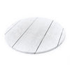 ROUND 10 INCH WHITE PLANK CAKE BOARD - Cake Decorating Central