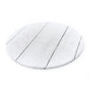 ROUND 12 INCH WHITE PLANK CAKE BOARD - Cake Decorating Central