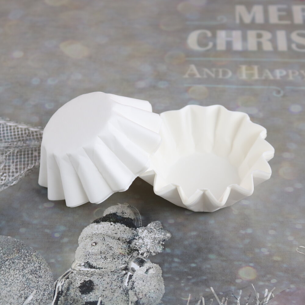More Cuppies White Parchment 96 Pce