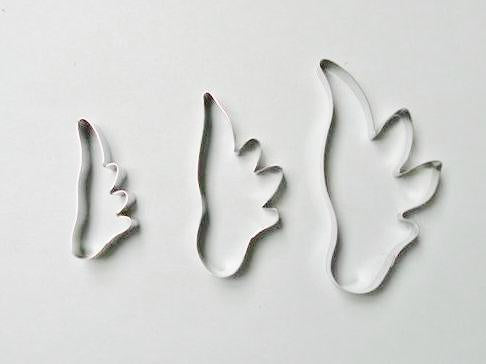 WINGS 3pce fondant cutter set - Cake Decorating Central
