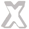 LETTER X COOKIE CUTTER