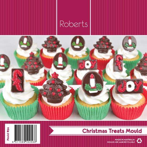 Xmas Shapes Chocolate Mould