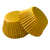 YELLOW Mini Foil Cupcake Papers 50pk